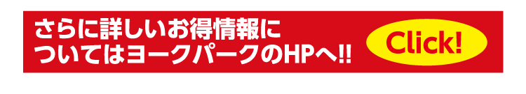 さらに詳しいお得情報についてはヨークパークのHPへ!!