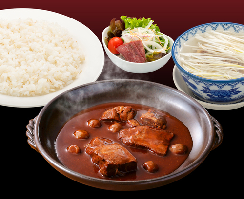 ちょっと贅沢な牛たんシチュー定食