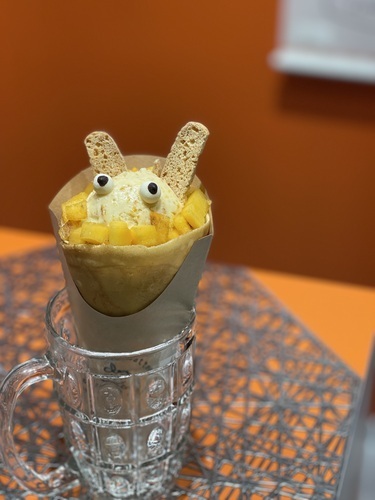 みしらず柿クレープ