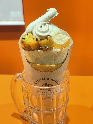 サツマイモのクレープ2