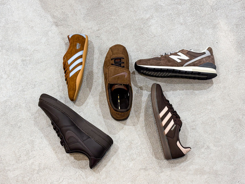 【ブラウン推しが止まらない♡ 】春に履きたい新作スニーカー集