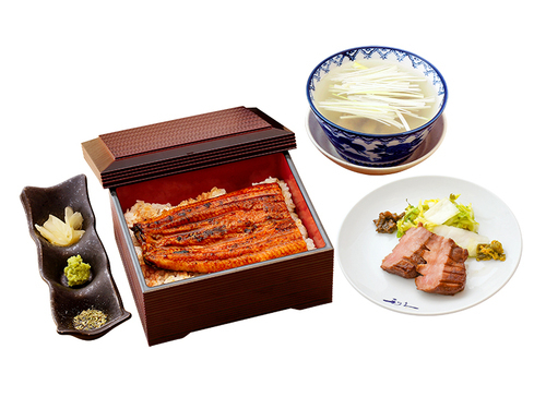 極牛たん焼と鰻重定食　税込2,948円
