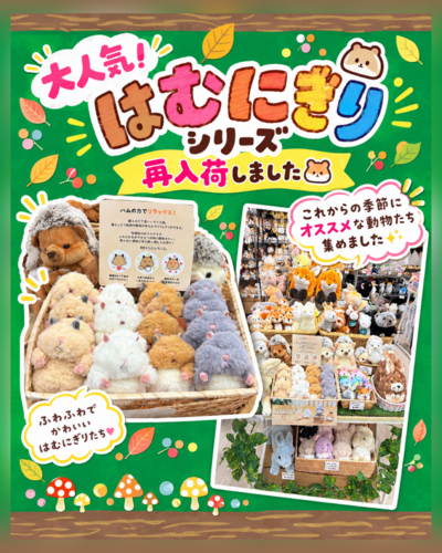 ぬいぐるみコーナー